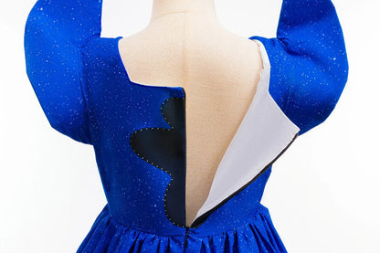 Girls Stitch Cosplay Dress Halloween Costume