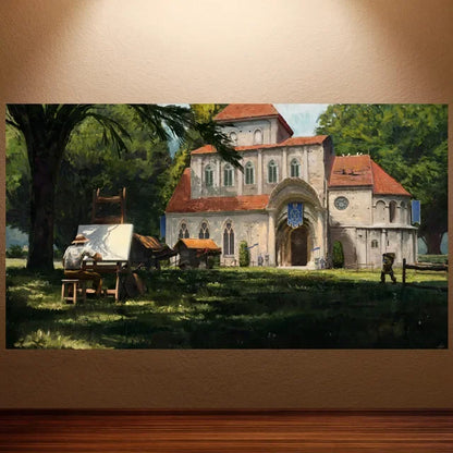 World of Warcraft Canvas Poster – Retro Game Wall Art Decor