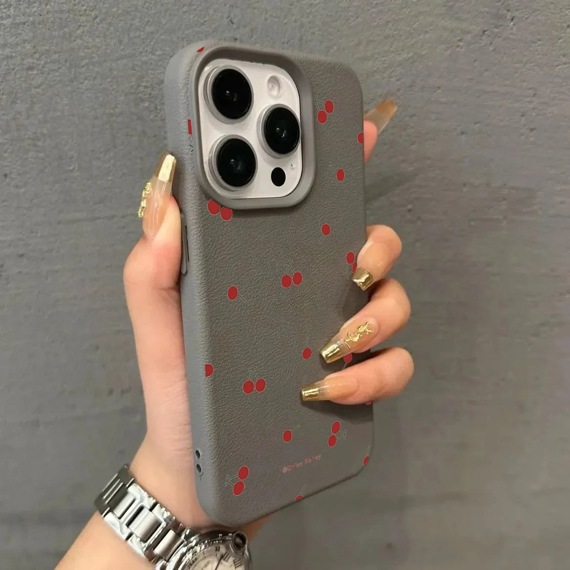 iPhone Case Cute Cartoon Cherry Silicone Cover – Multi-Model