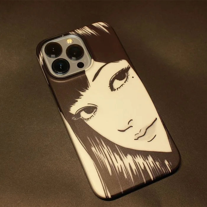 Junji Ito Tomie Horror iPhone Case – Manga Art Cover