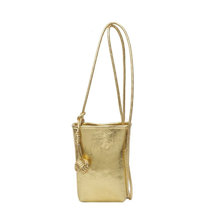 Mini PU Leather Crossbody Bag for Women – Y2K Style