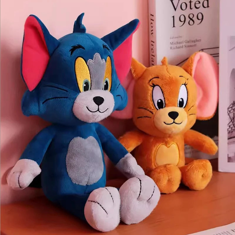 Tom And Jerry Plush Toy Cat Mouse Stuffed Doll