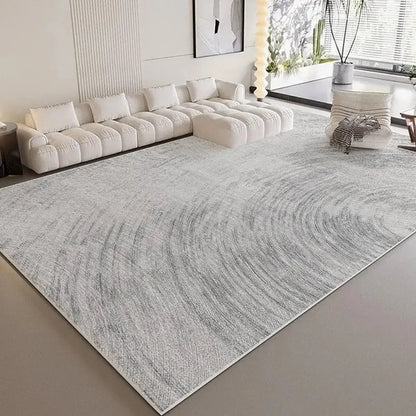 Geometric Striped Area Rug – Wabi-Sabi Non-Slip Living Room Carpet