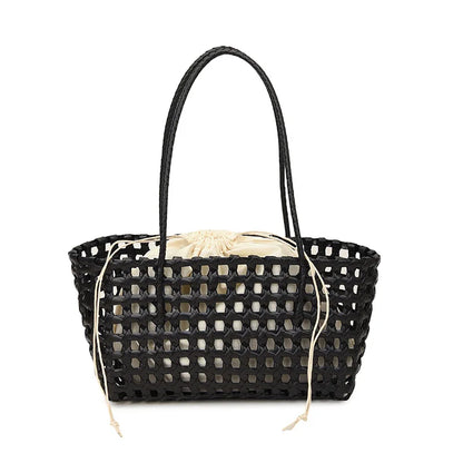 Vegetable Basket Women Straw Bags