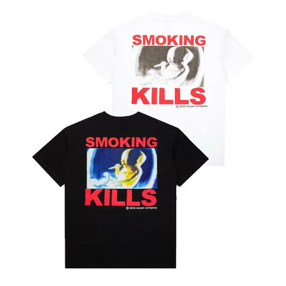 No Smoking Graphic T-Shirt – Y2K Retro Streetwear Tee