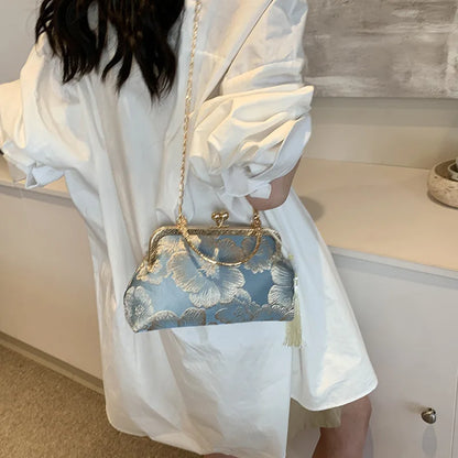 Chinese Style Embroidered Shoulder Bag