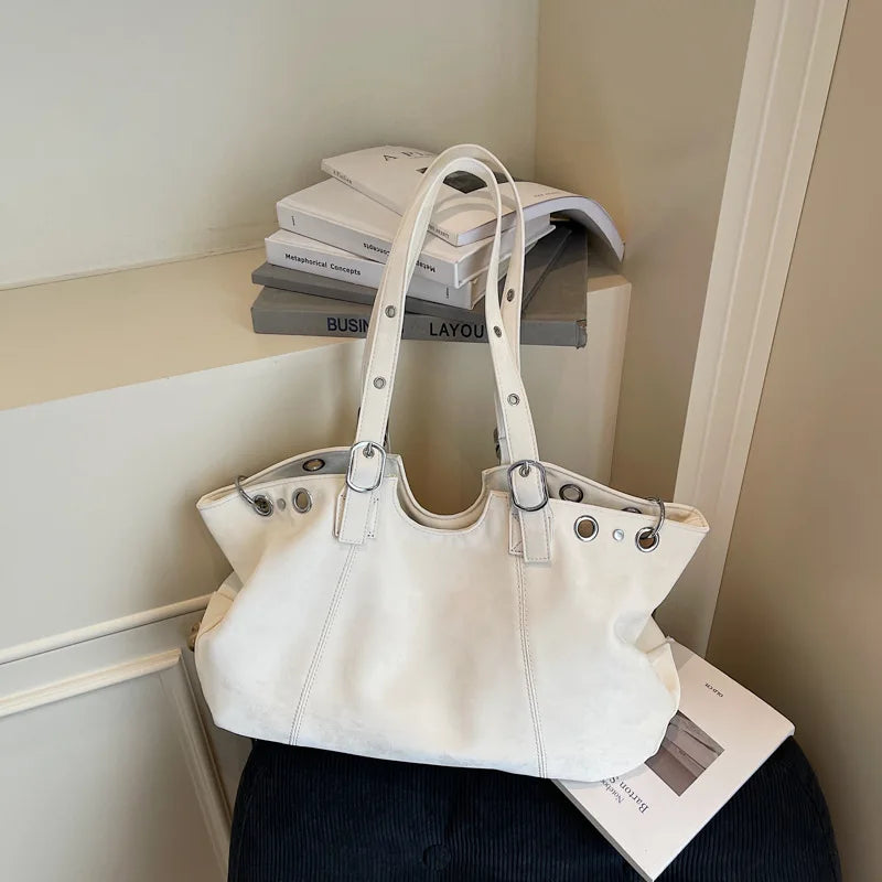 Vintage Big Bags For Women Handbags Top-handle Handbag