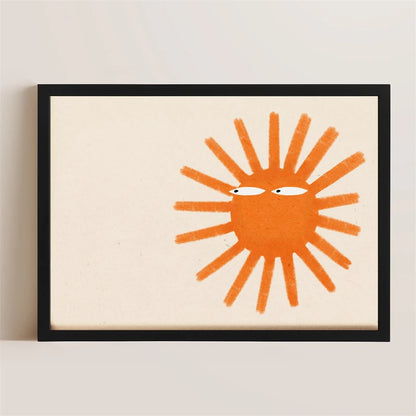 8-Ball Feeling Lucky Minimalist Wall Art Poster