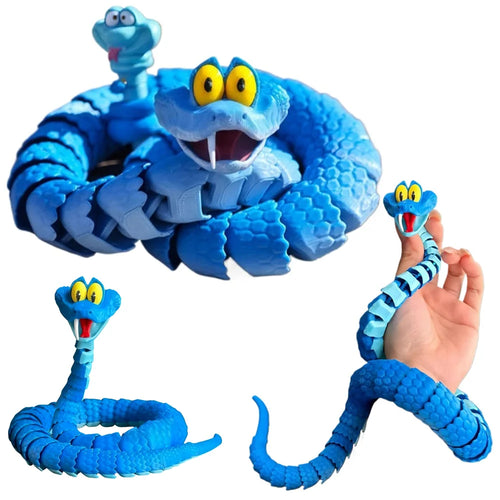 Gary Snake Articulated 3D Printed Toy