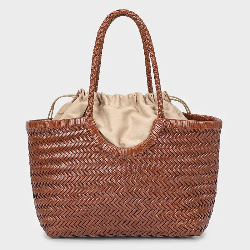 Brand Straw Woven Shoulder Bag