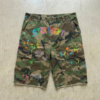 Camo Cargo Shorts