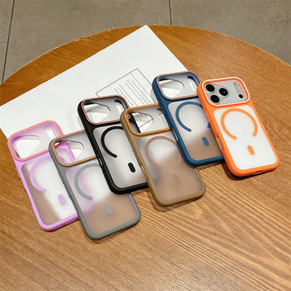 MagSafe Matte Clear iPhone Case – iPhone 17 16 15 14 13 12 11 Series