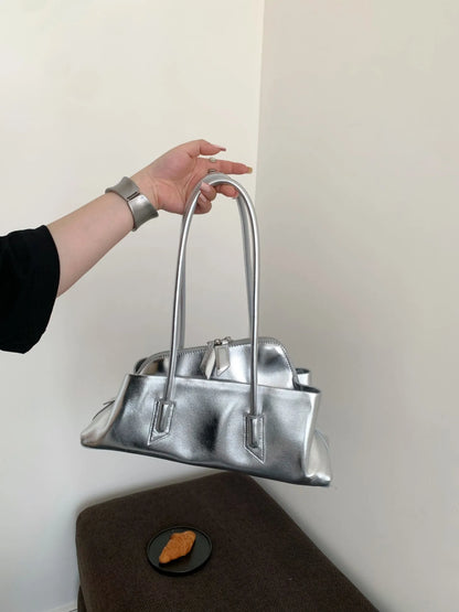 Crocodile Pattern Leather Tote Bag – Large Capacity Shoulder Bag