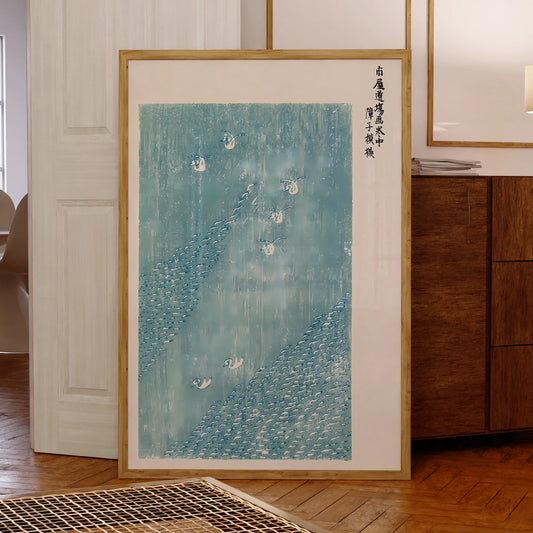 Taguchi Tomoki Japanese Woodblock Art Canvas Print Poster