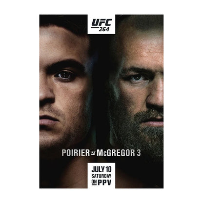 UFC MMA Fight Poster Print – Boxing & MMA Canvas Wall Art for Gym