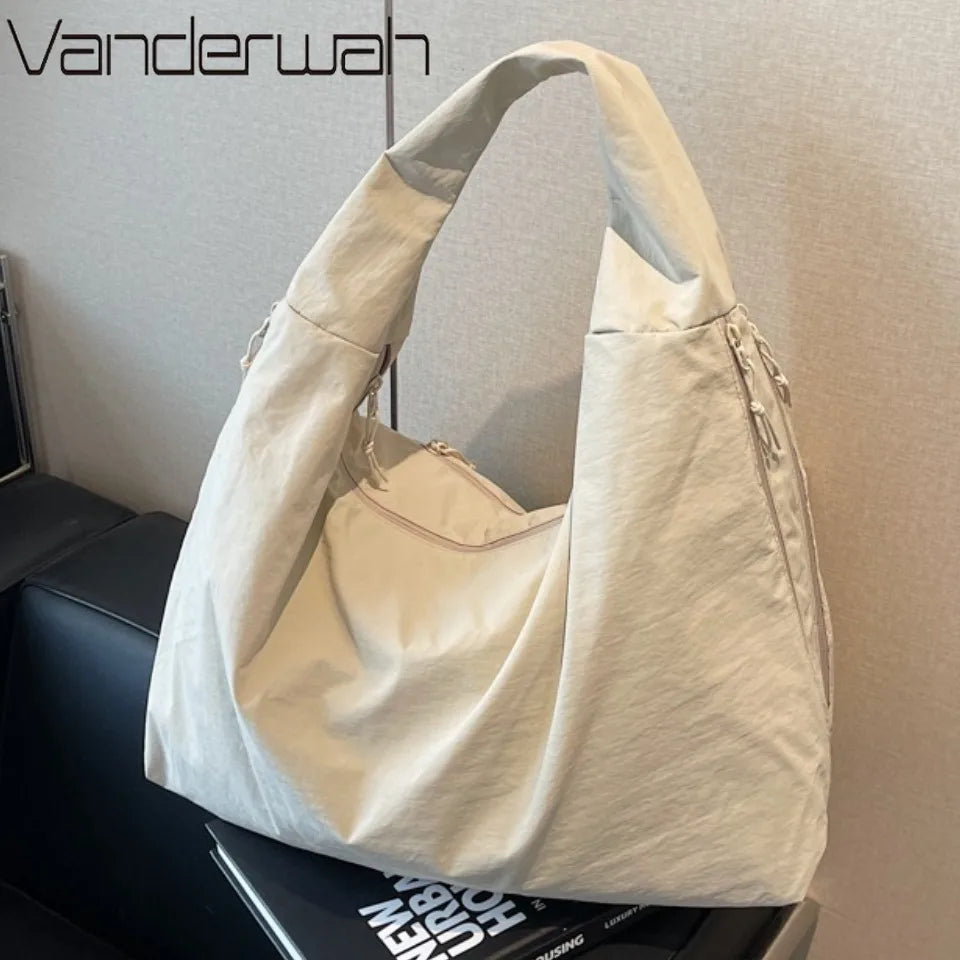 Japanese Fashion Casual Nylon Tote Bag