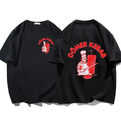 Doner Kebab Print Women's Funny T-Shirt
