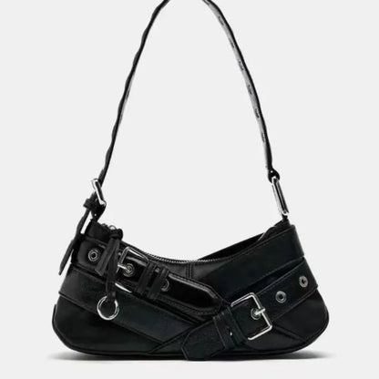 Vintage Black Underarm Bag