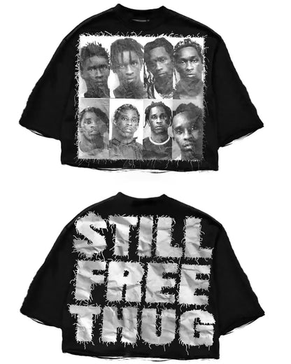 Graphic Print Oversized T-Shirt – Y2K Hip Hop Streetwear