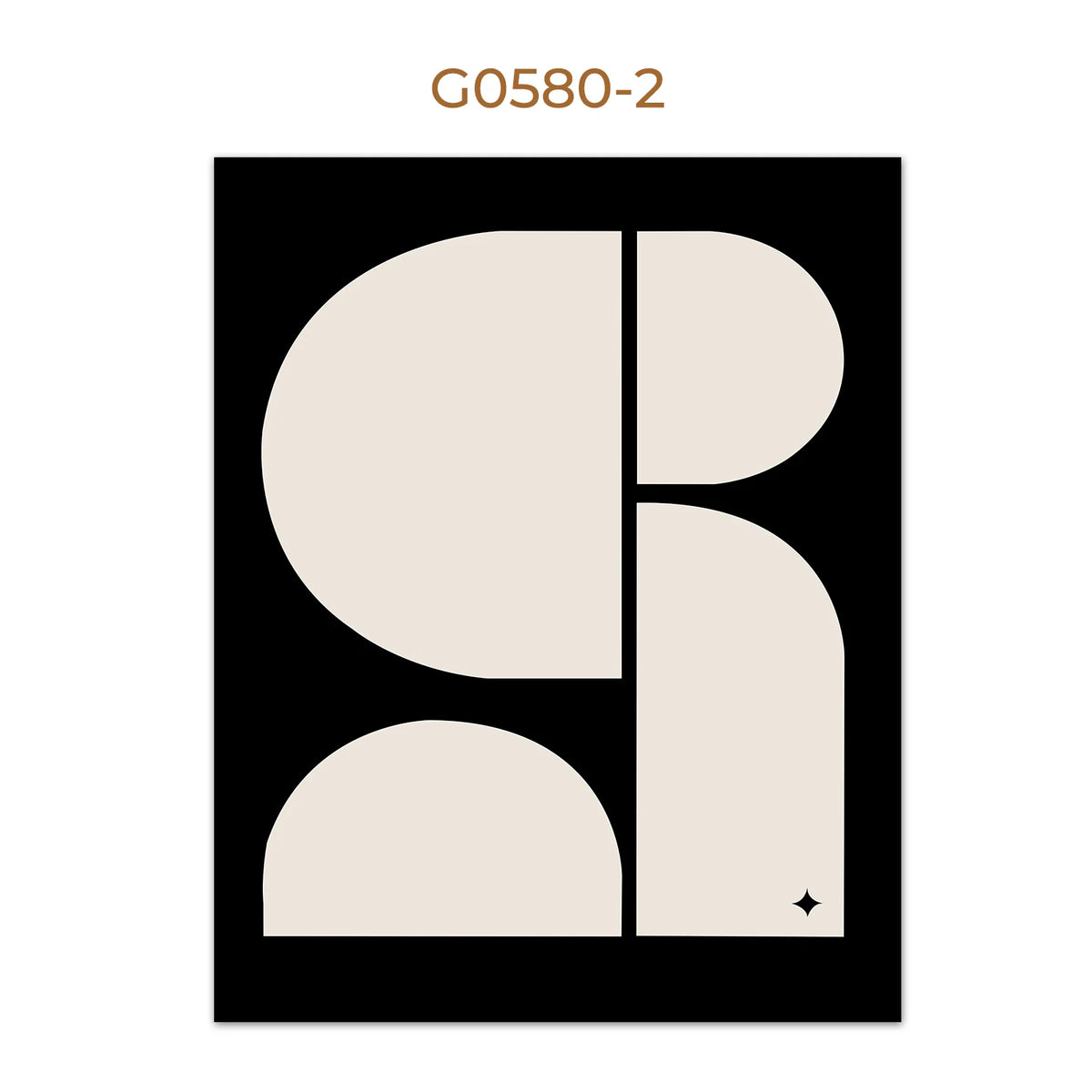 Bauhaus Abstract Geometric Wall Art Poster | Nordic Minimalist Print