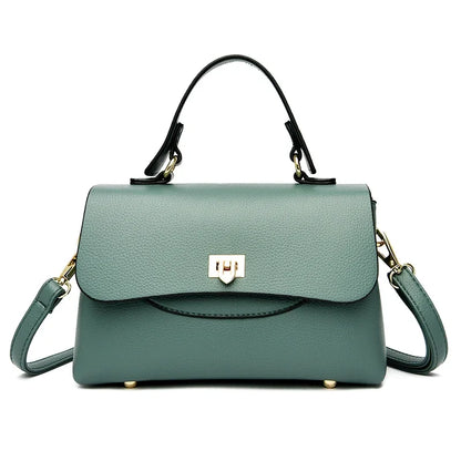 Designer Leather Handbag for Women – Multilayer Crossbody Shoulder Bag