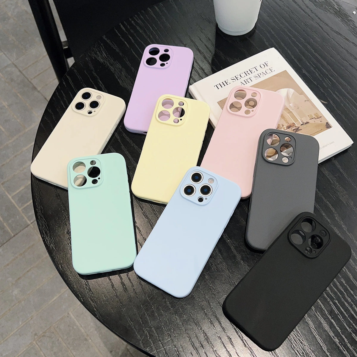 Liquid Silicone MagSafe iPhone Case – Camera Lens Protection