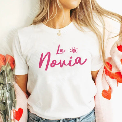 Bachelorette Party T-Shirt – Bride Squad Hen Party Tee