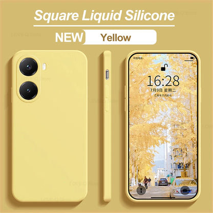 Poco X7 / X7 Pro Case – Liquid Silicone Shockproof Cover
