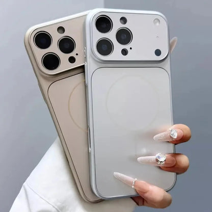 MagSafe Frosted Glass iPhone Case – iPhone 17 / 16 / 15 / 14 / 13 / 12 / 11 Series