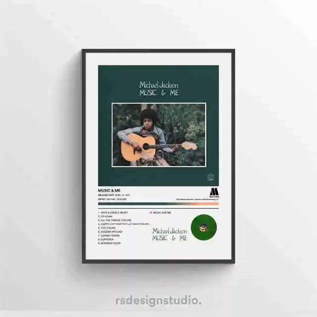 Michael Jackson Wall Art Canvas Print – Music Legend Poster for Home Decor