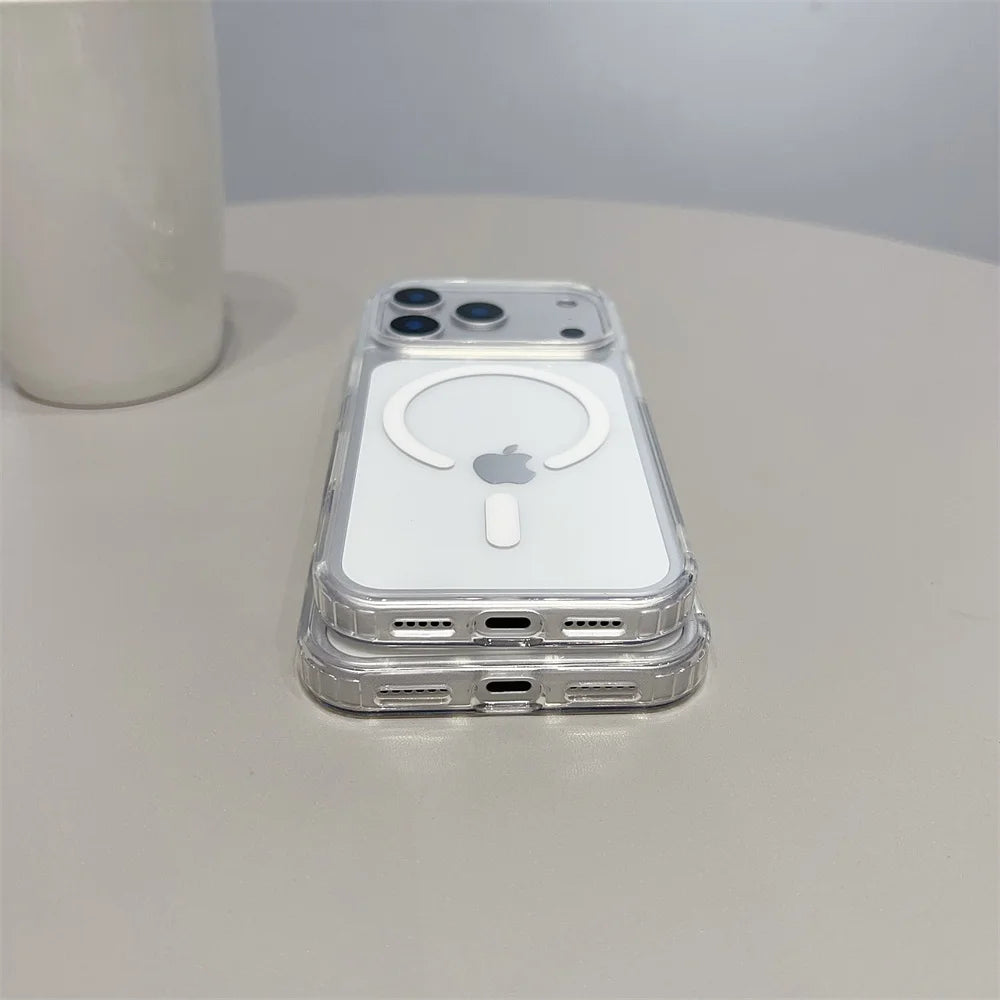 MagSafe Clear Anti-Yellow iPhone Case – iPhone 11 to 17 Series