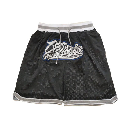 Carolina Basketball Shorts – Stitched Embroidery with Pockets