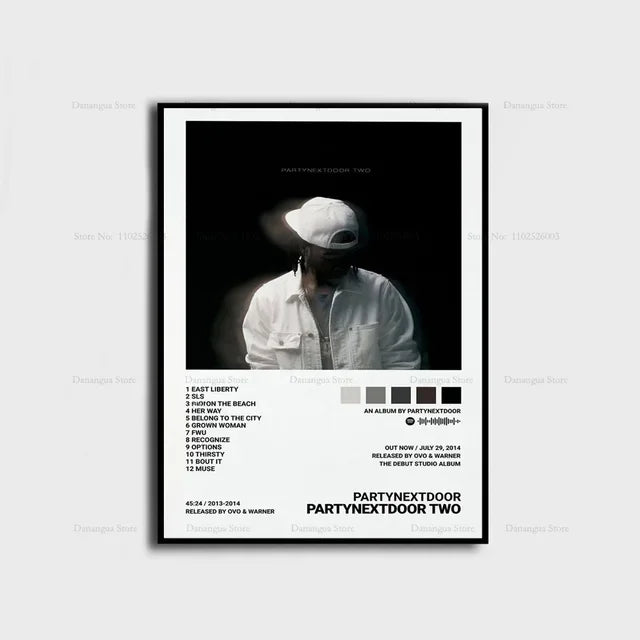 PARTYNEXTDOOR Album Cover Poster – Music Wall Art Print