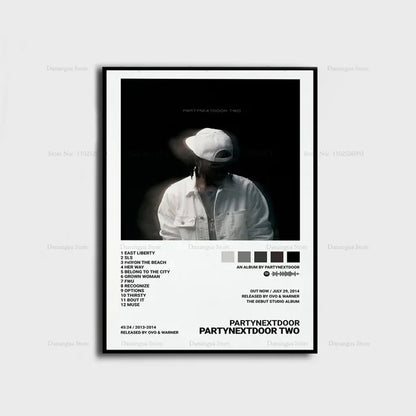 PARTYNEXTDOOR Album Cover Poster – Music Wall Art Print