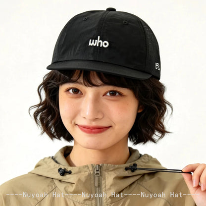 Embroidered Baseball Cap – Quick-Dry Mesh Snapback