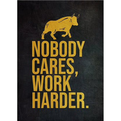 Stock Trading Motivational Wall Art Poster – Buy Fear Sell Greed