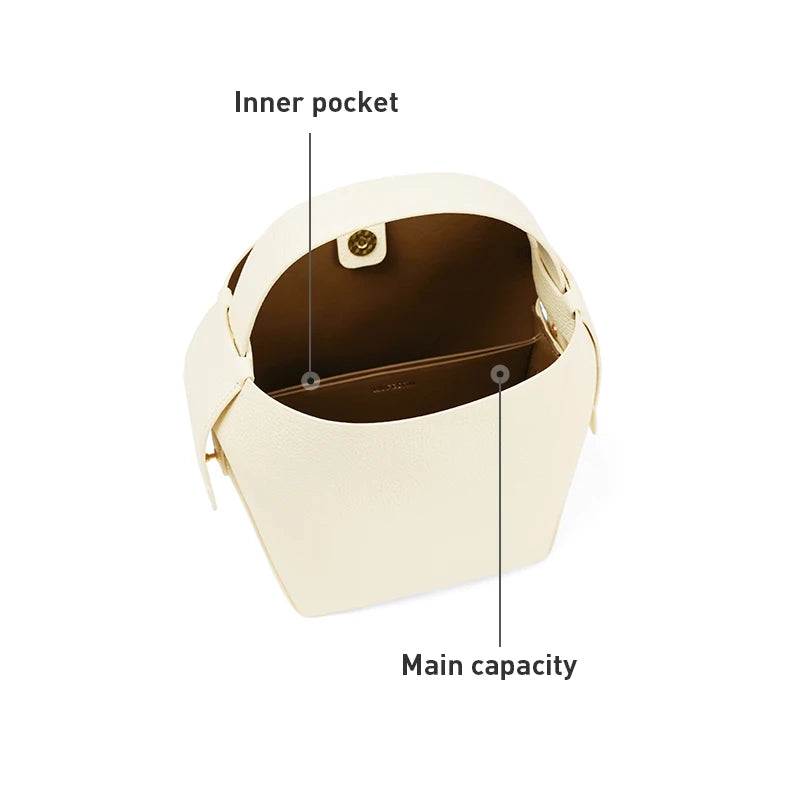 Genuine Leather Ladies Handbag