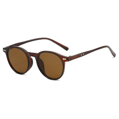 Round Retro Sunglasses for Women – Vintage Punk Designer Shades