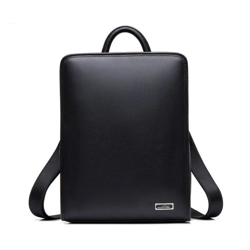 Genuine Leather Men's Backpack – Large Laptop Bag