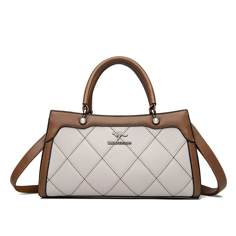 Top Quality Leather Hand Shoulder Bags for Women Luxury Handbags