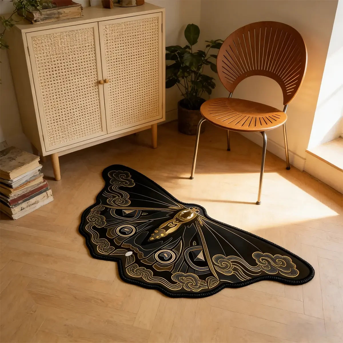 Vikama Vintage Boho Long Runner Rug Non Slip Washable Floor Mat Hallway Kitchen Bedroom Balcony