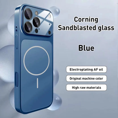 MagSafe Glass Matte iPhone Case – Corning Sandblasted, Wireless Charging