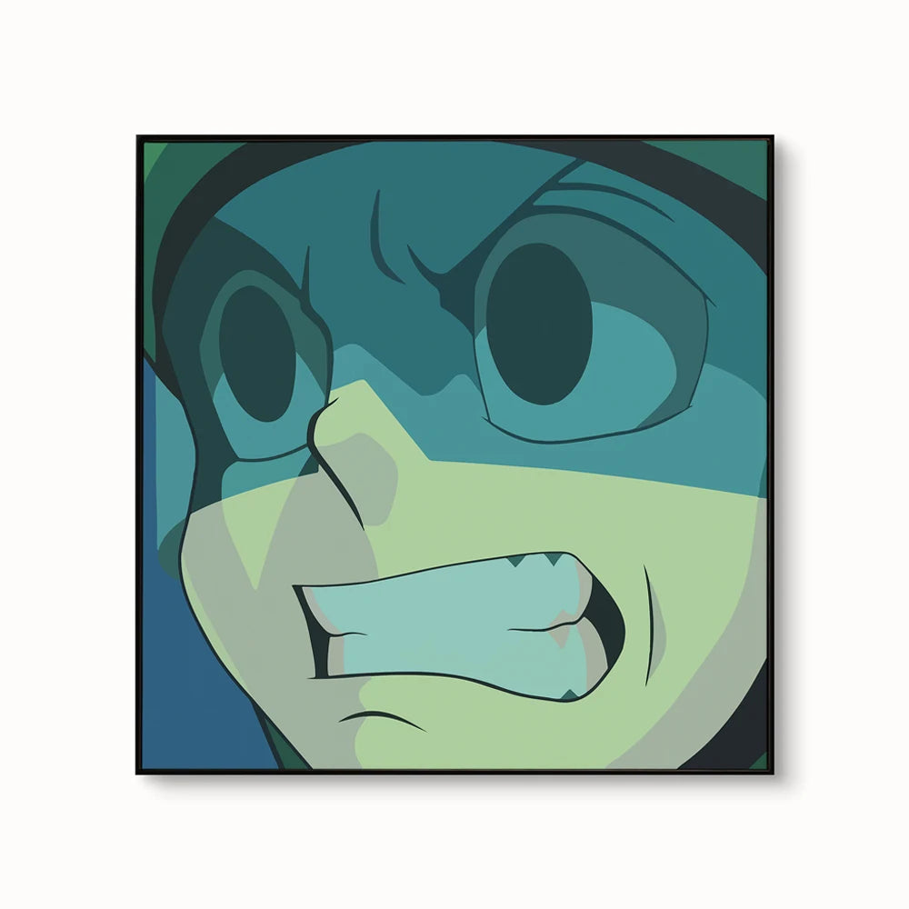 Anime Pop Art Canvas Poster | Japanese Korean Style Wall Art for Kids & Teens