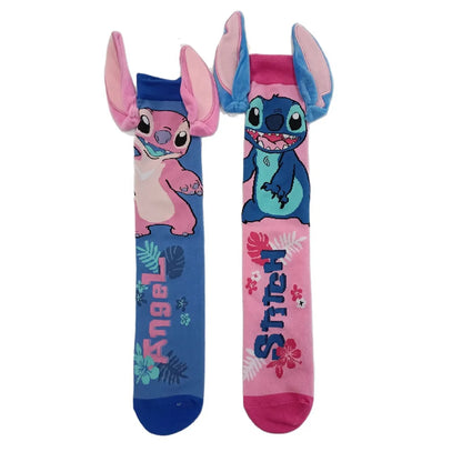 Disney Stitch Funny Cartoon Socks