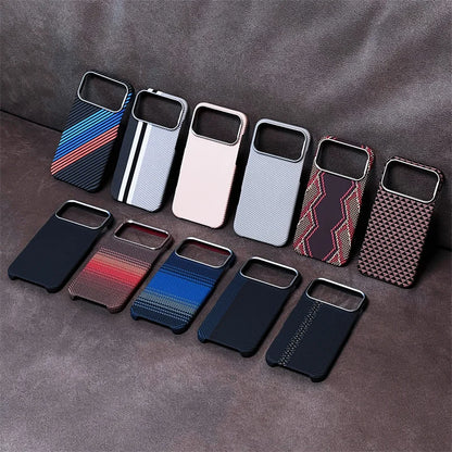 Carbon Fiber MagSafe iPhone Case – Military-Grade Shockproof with Metal Camera Ring