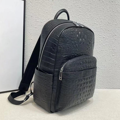 Alligator Leather Backpack for Men – Large Luxury