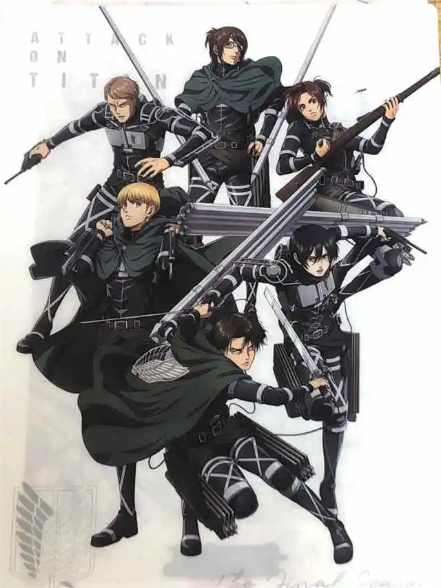 Attack on Titan Final Season Poster – Anime Canvas Wall Art