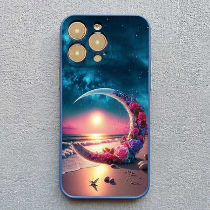 Starry Night Beach Art iPhone Case – iPhone 11 to 17 Series
