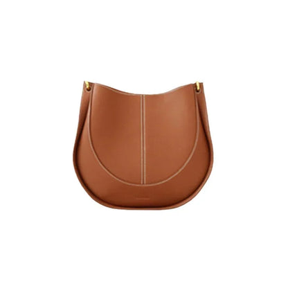 Genuine Leather Hobo Shoulder Bag – Women's Luxury Tote