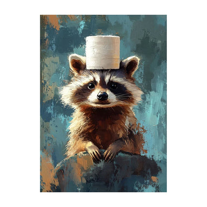 Watercolor Animal Wall Art Poster – Highland Cow, Fox, Cat & More